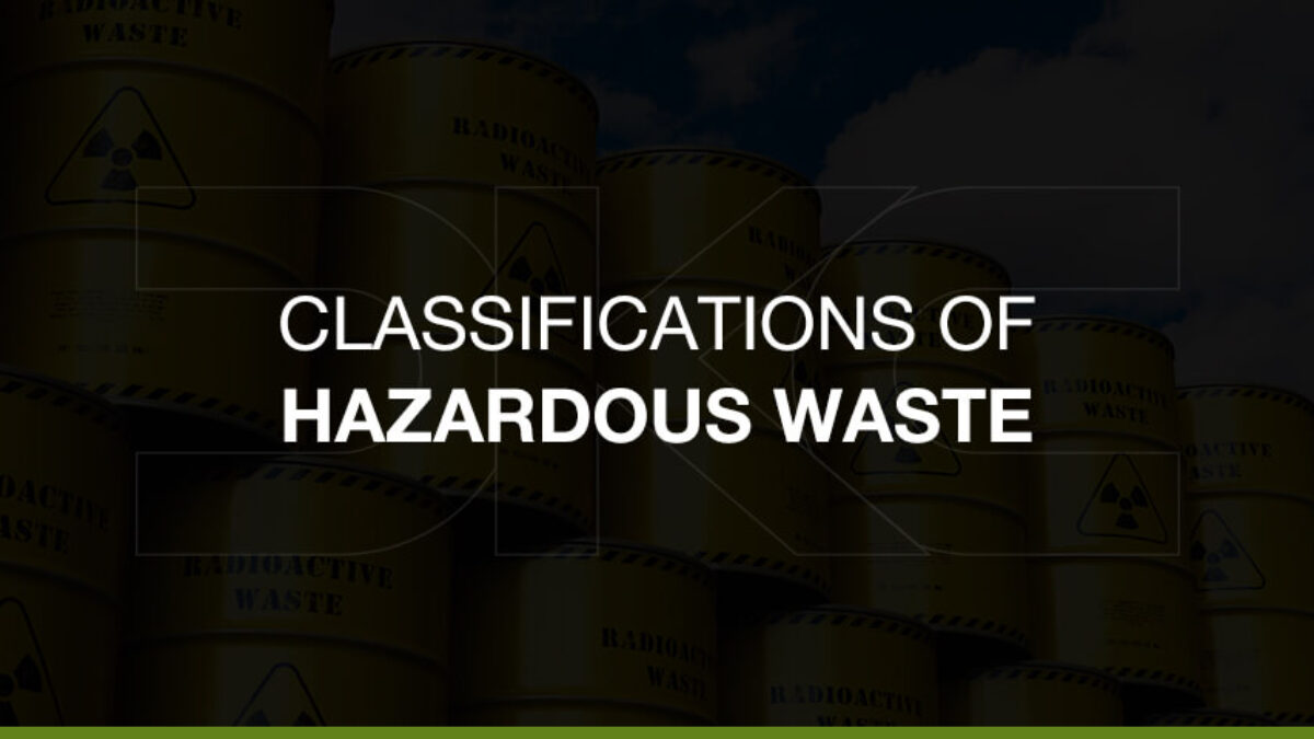 Hazardous Waste Class Definitions Part 2 Heritage